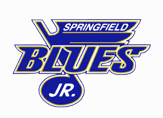 springfield junior blues 1999-2005 primary logo iron on transfers for clothing